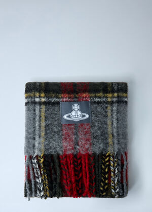Vivienne Westwood Wool-Blend Scarf Red vvw0162012