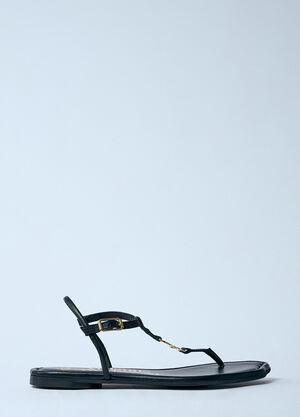 Vivienne Westwood Orb 夹趾凉鞋  黑色 vvw0260014