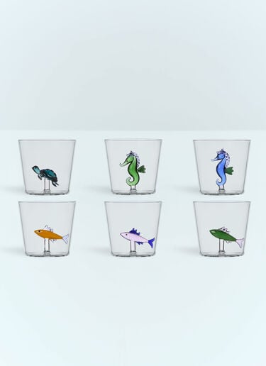 Ichendorf Milano Set Of Six Marine Garden Tumblers Clear wps0691501