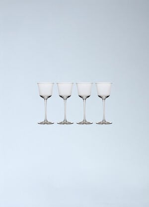 Serax x Ann Demeulemeester Set Of Four Grace Wine Glasses Clear wps0691765