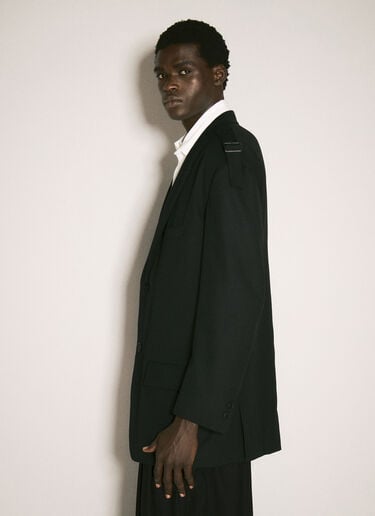 Wool Blazer Yohji Yamamoto Wool Blazer Black yoy0158005
