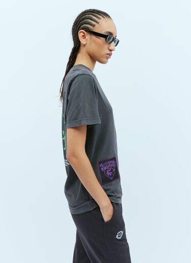 Earth Beat T-Shirtシャツ Carne Bollente Earth Beat T-Shirtシャツ ブラック cbn0354005