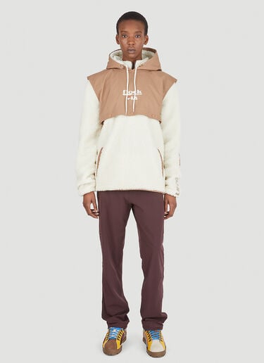 Borg Hybrid Hooded Sweatshirt Fila x Flock Together Borg Hybrid Hooded Sweatshirt Beige fft0346002