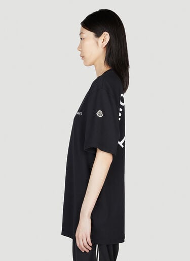 7 Moncler Fragment Logo T-Shirt Black mfr0354005