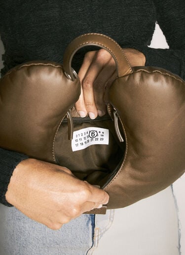 旅行枕头包 MM6 Maison Margiela 旅行枕头包 棕色 mmm0358001