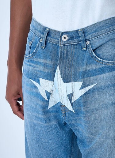 Twin Sta Jeans A BATHING APE® Twin Sta Jeans Blue aba0159004