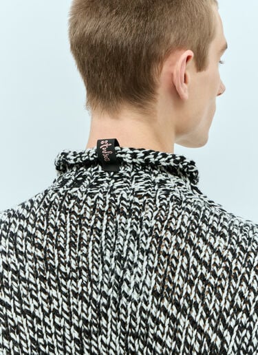 High-Neck Wool-Blend Sweater Acne Studios High-Neck Wool-Blend Sweater Black acn0154003