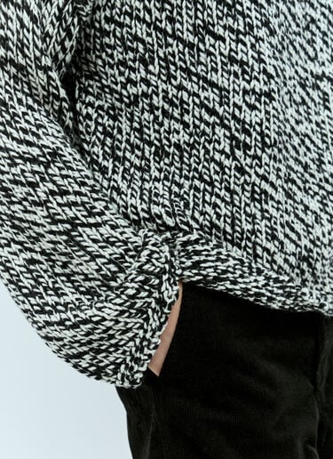 High-Neck Wool-Blend Sweater Acne Studios High-Neck Wool-Blend Sweater Black acn0154003