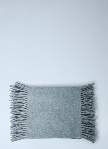 Fringe Wool Scarf Acne Studios Fringe Wool Scarf Grey acn0162033