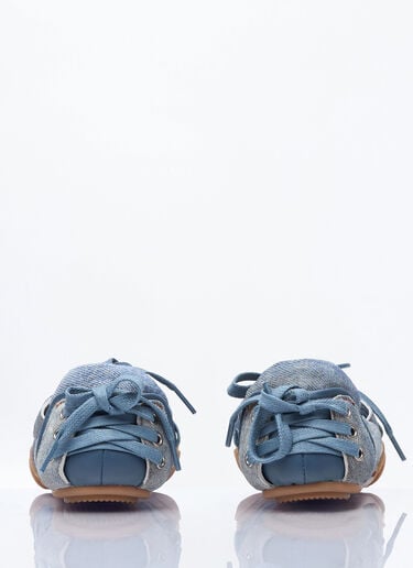 레이스업 가죽 슈즈 Acne Studios 레이스업 가죽 슈즈 블루 acn0258015