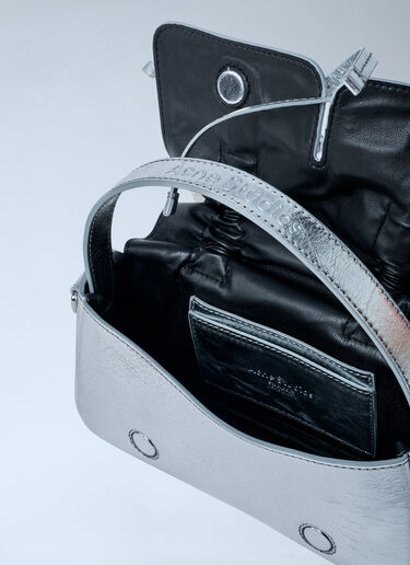Acne Studios Micro Multipocket Handbag Silver acn0262003