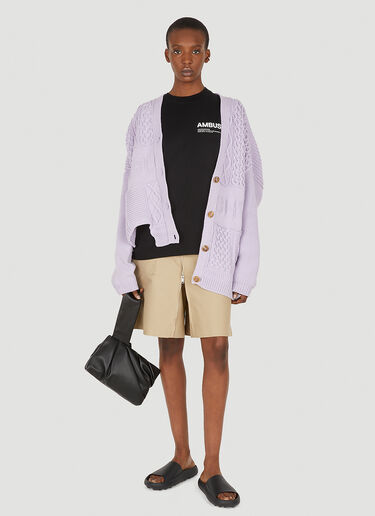 ワークショップロゴTシャツ Ambush ワークショップロゴTシャツ ブラック amb0248047