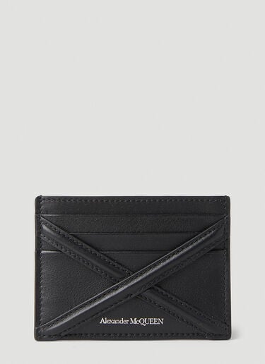로고 카드홀더 Alexander McQueen 로고 카드홀더 블랙 amq0151104