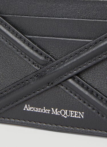 로고 카드홀더 Alexander McQueen 로고 카드홀더 블랙 amq0151104