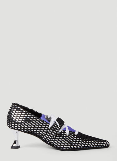 Ancuta Sarca Mercury Net 尖头高跟鞋 黑色 anc0250003