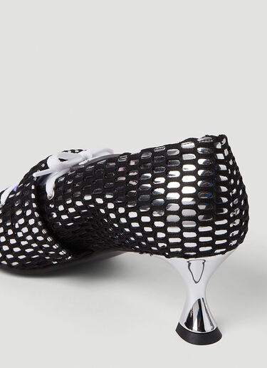 Ancuta Sarca Mercury Net 尖头高跟鞋 黑色 anc0250003