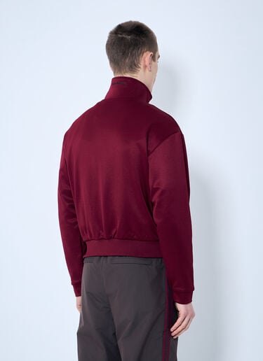 adidas by Wales Bonner Track Zip-Up Sweatshirt Burgundy awb0359026