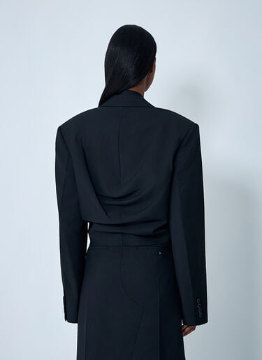 Alexander Wang 크롭 블레이저 블랙 awg0262009
