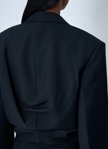 Alexander Wang 크롭 블레이저 블랙 awg0262009