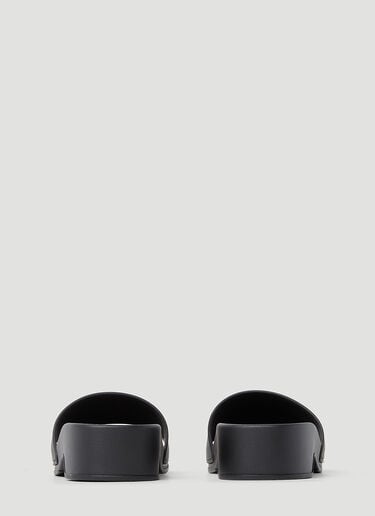 풀 웨지 슬라이드 Balenciaga 풀 웨지 슬라이드 블랙 bal0252005