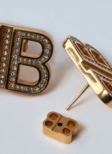 Balenciaga BB Earrings Gold bal0259048