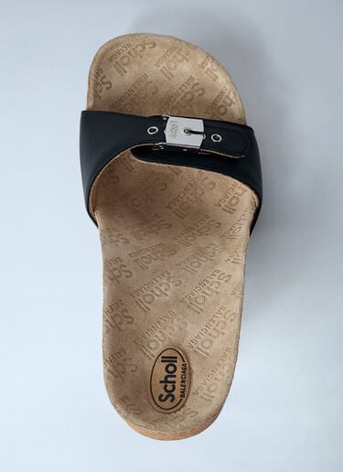 Scholl Heeled Sandals Balenciaga Scholl Heeled Sandals Black bal0261029