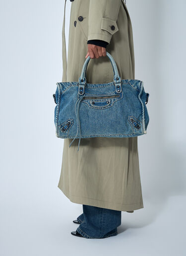 Medium Le City Denim Handbag Balenciaga Medium Le City Denim Handbag Denim bal0261033