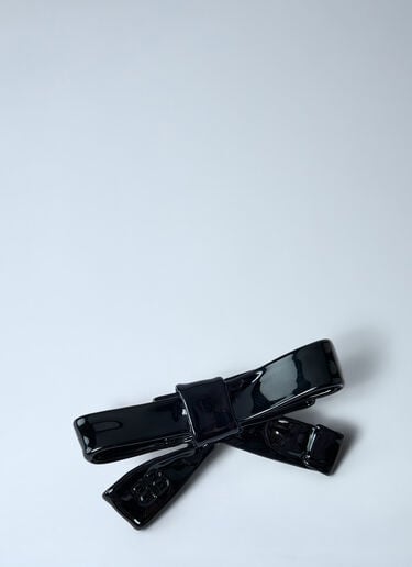 Bow Earrings Balenciaga Bow Earrings Black bal0261050