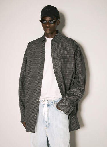 Balenciaga Malibu 圆形太阳镜  黑 bcs0357002