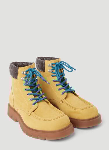해덕 레이스업 앵클 부츠 Bottega Veneta 해덕 레이스업 앵클 부츠 베이지 bov0154014