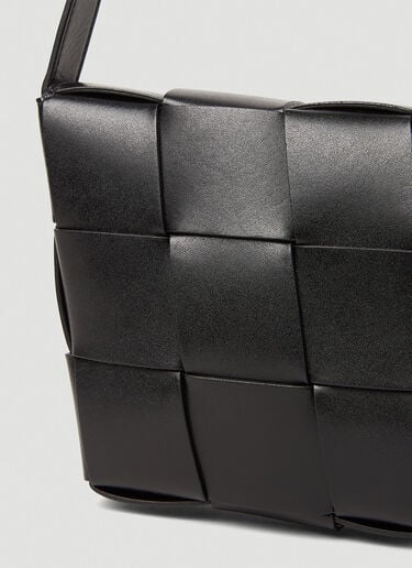스피드 카세트 미디엄 크로스바디 백 Bottega Veneta 스피드 카세트 미디엄 크로스바디 백 블랙 bov0154020