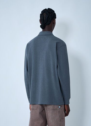 双层棉质混纱 Polo 衫 Bottega Veneta 双层棉质混纱 Polo 衫 深灰色 bov0162003