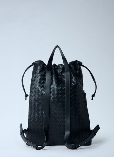 Intrecciato Trail Backpack Bottega Veneta Intrecciato Trail Backpack Black bov0162012
