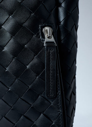 Bottega Veneta Intrecciato Trail Backpack Black bov0162012