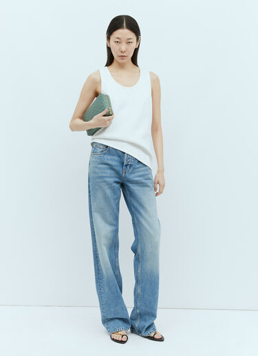 미디엄 인트레치아토 지퍼 파우치 Bottega Veneta 미디엄 인트레치아토 지퍼 파우치 그린 bov0255090