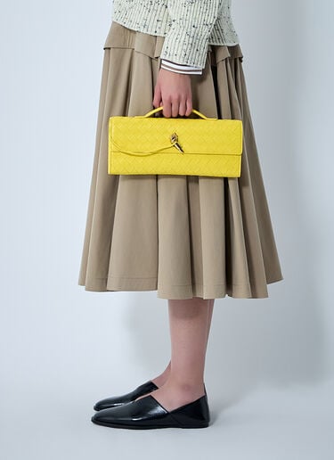 Long Andiamo Clutch Bottega Veneta Long Andiamo Clutch Yellow bov0261022