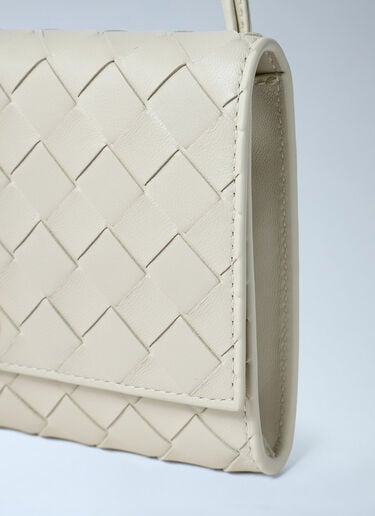 Andiamo Messenger Crossbody Bag Bottega Veneta Andiamo Messenger Crossbody Bag White bov0261070