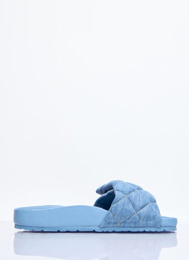 Sylt Stone Washed Denim Slippers Birkenstock 1774 Sylt Stone Washed Denim Slippers Blue brs0258005