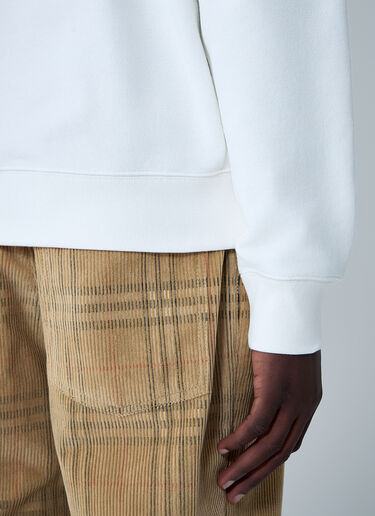 Burberry Logo Motif Sweatshirt White bur0161009