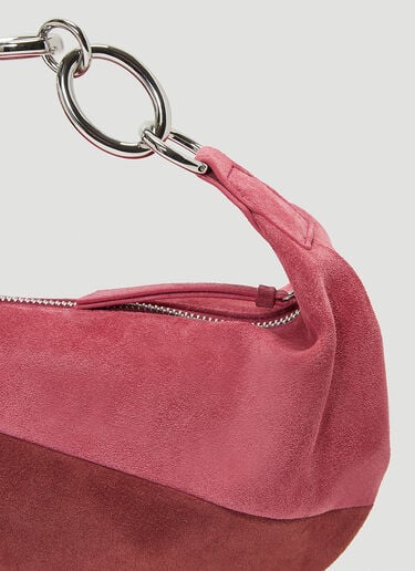 by FAR Bougie Suede Handbag Red byf0243011