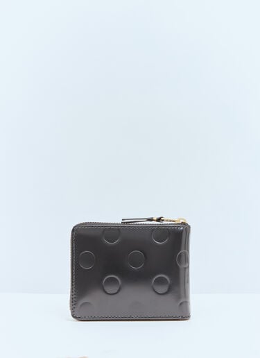 ドット エンボスレザーウォレット Comme des Garçons Wallet ドット エンボスレザーウォレット ブラック cdw0357001