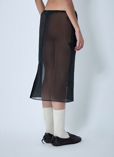 Bambi Midi Skirt Cecilie Bahnsen Bambi Midi Skirt Black cec0262009