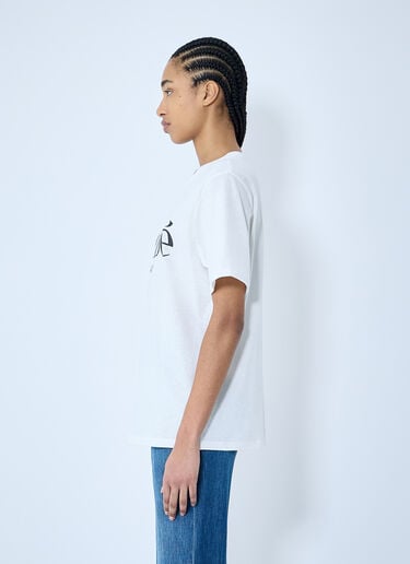 Oversized Logo T-Shirt Chloé Oversized Logo T-Shirt White chl0259015