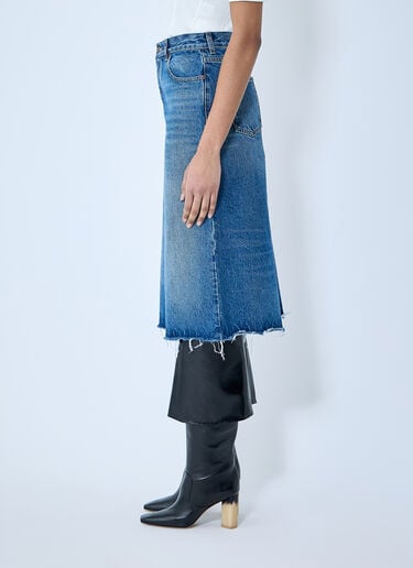 Contrast Denim Shorts Chloé Contrast Denim Shorts Blue chl0259018