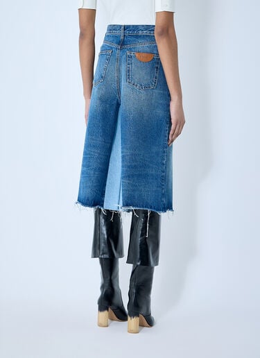 Contrast Denim Shorts Chloé Contrast Denim Shorts Blue chl0259018