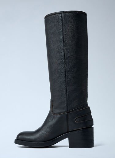 Chloé Dakota Leather Boots Black chl0262031