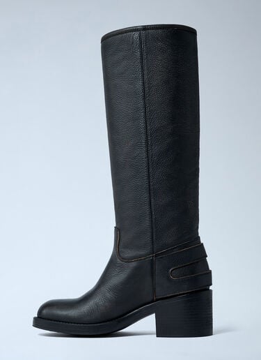 Dakota Leather Boots Chloé Dakota Leather Boots Black chl0262031