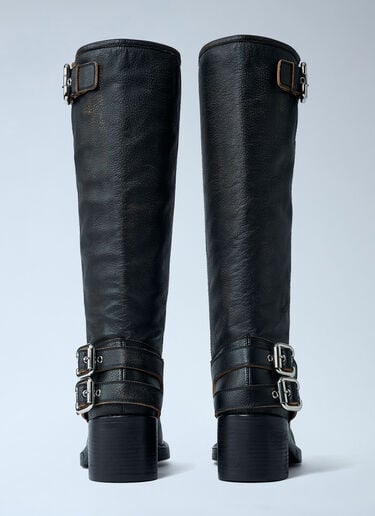 Dakota Leather Boots Chloé Dakota Leather Boots Black chl0262031