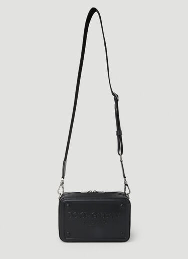 로고 엠보싱 숄더백 Dolce & Gabbana 로고 엠보싱 숄더백 블랙 dol0151003