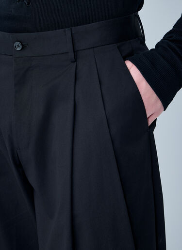 Dolce & Gabbana Cotton Gabardine Pants Black dol0160002